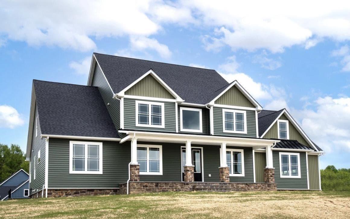 Front exterior of 107 Thicket Court, Centreville