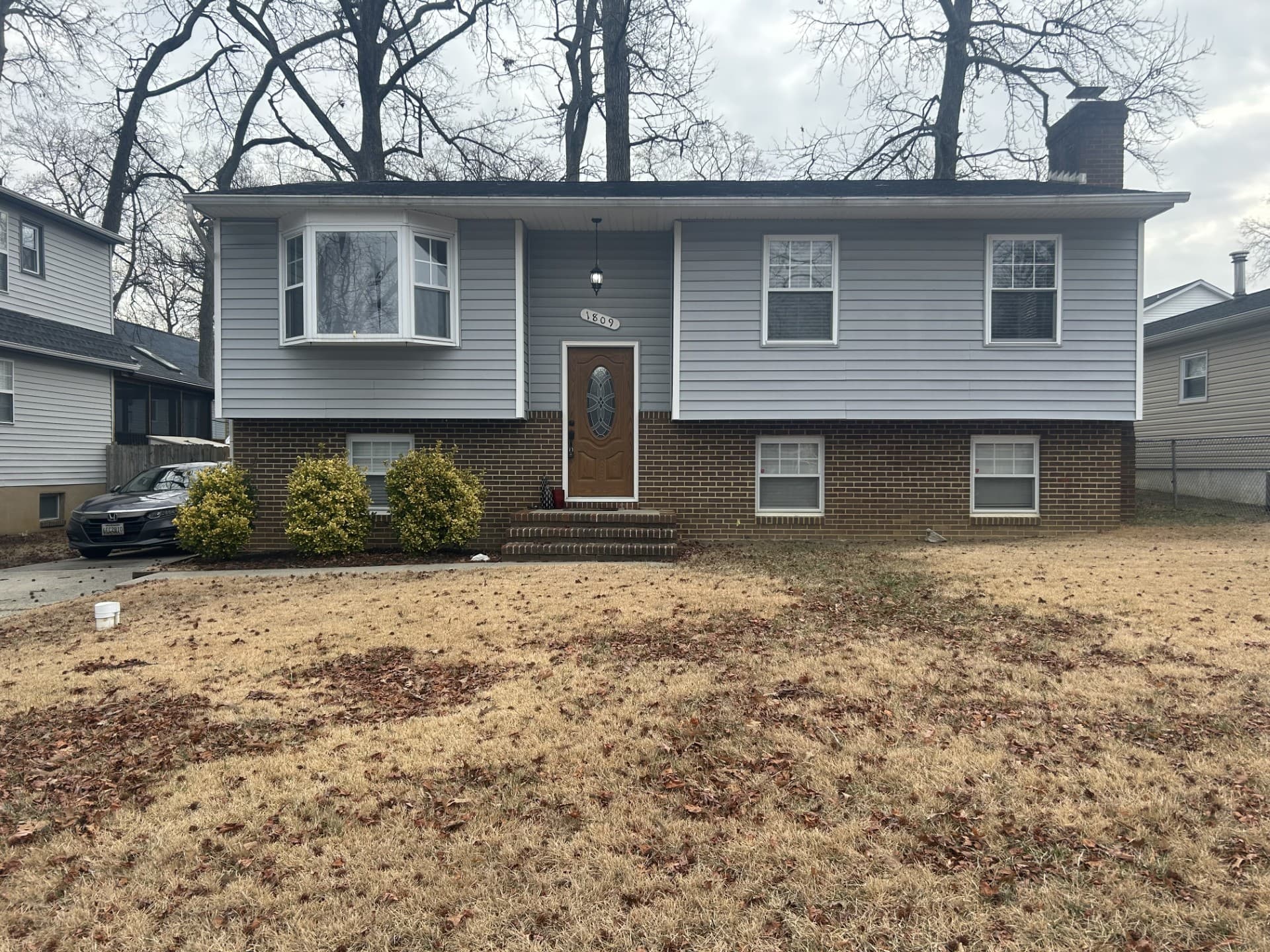 Front exterior of 1809 Keymar Road, Edgewater