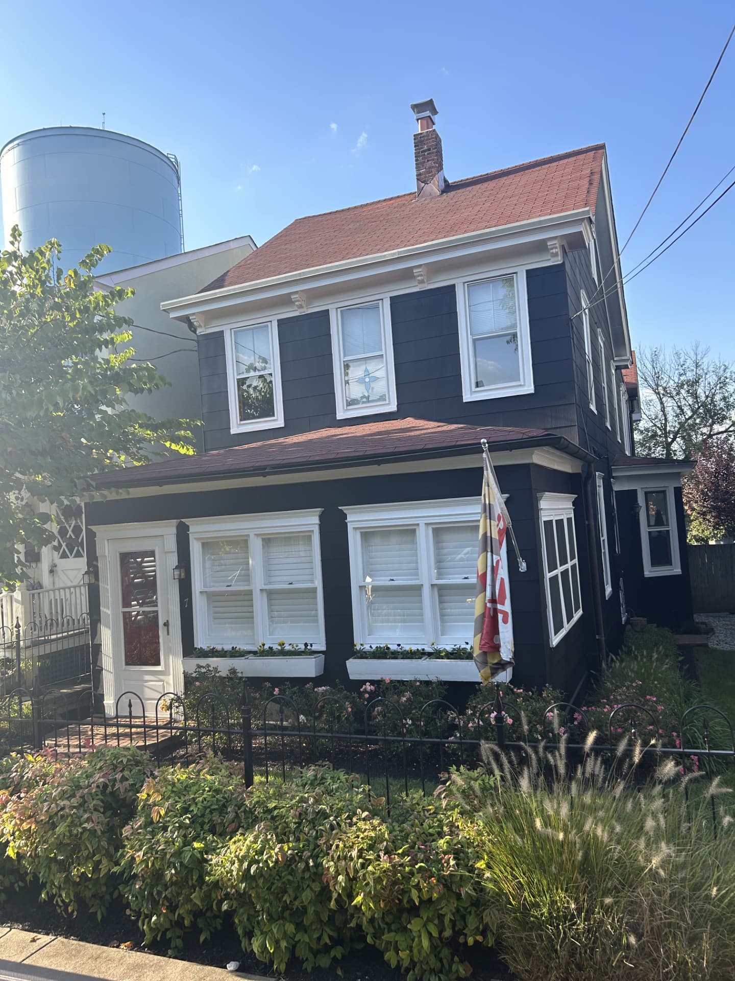 Two-story exterior view of 7 Hill Street