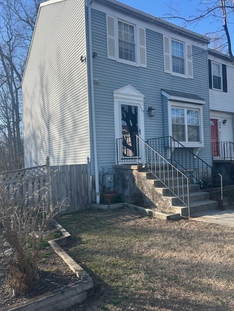 Front exterior of 524 Brighton Place, Baltimore
